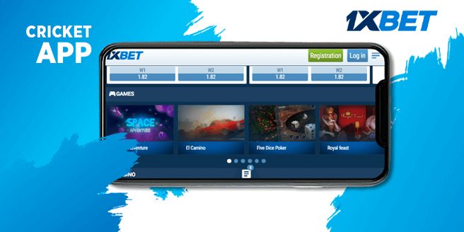 Cricket live betting interface
