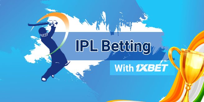 IPL betting page at 1xBet