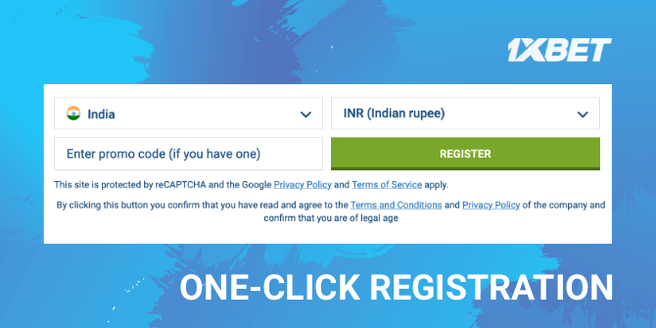 One-click signup window