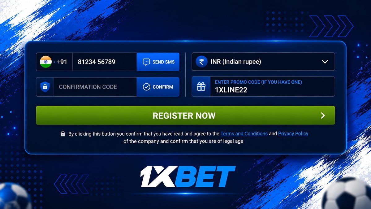 Special promo code for new 1xbet players, which gives a bonus