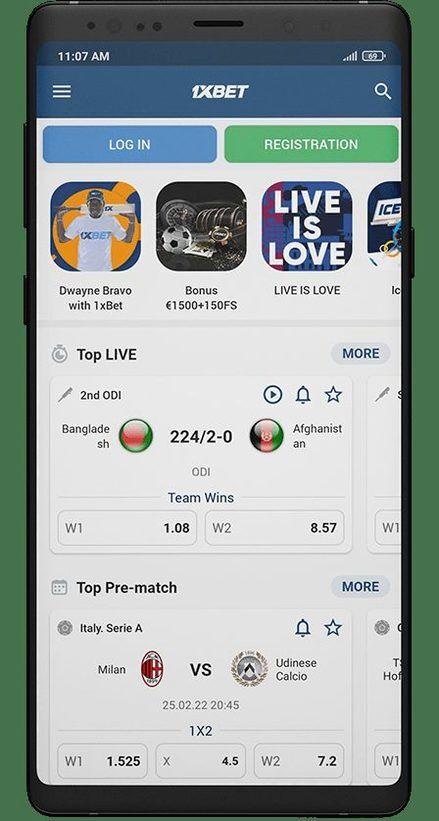 App screenshot — betslip