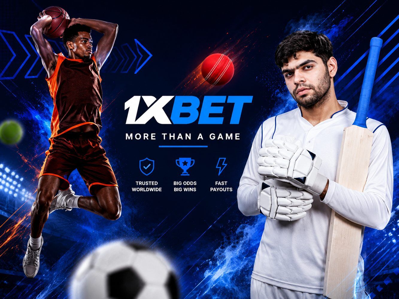 On the 1xbet platform, users have access to betting on a variety of sports