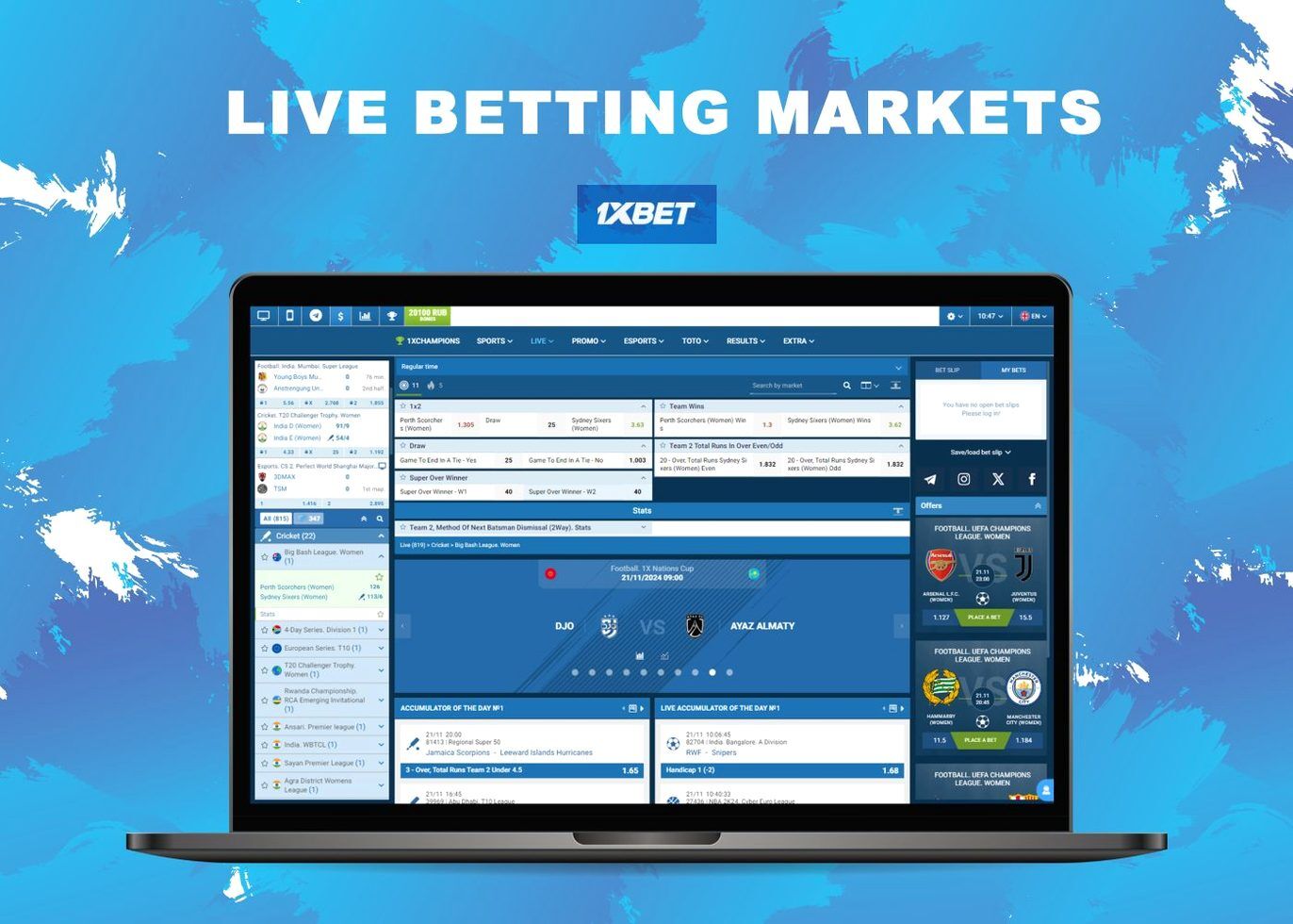 Live market list
